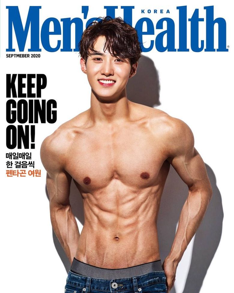 The best "men's health" K-Pop male idol Korean magazine covers in recent years