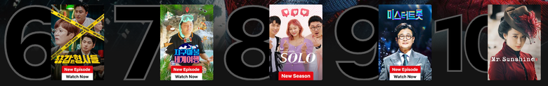 10 most popular Netflix shows currently in Korea (based on data as of March 14, 2023)