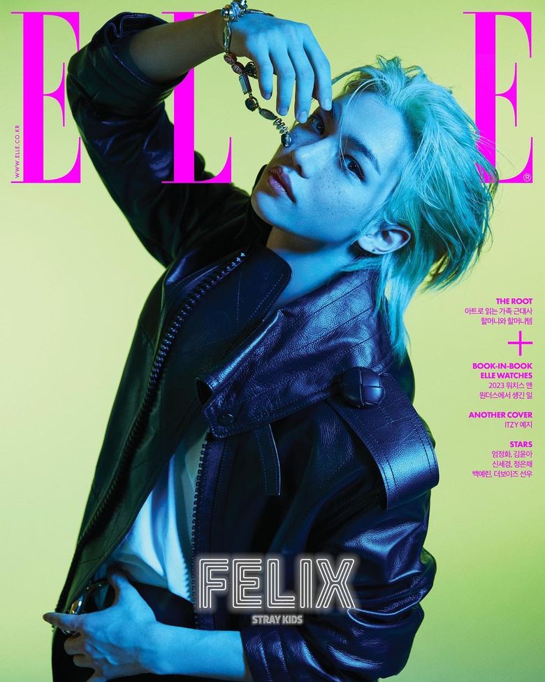 Stray Kids’ Felix Poses For “ELLE Korea” And Leaves Everyone Speechless