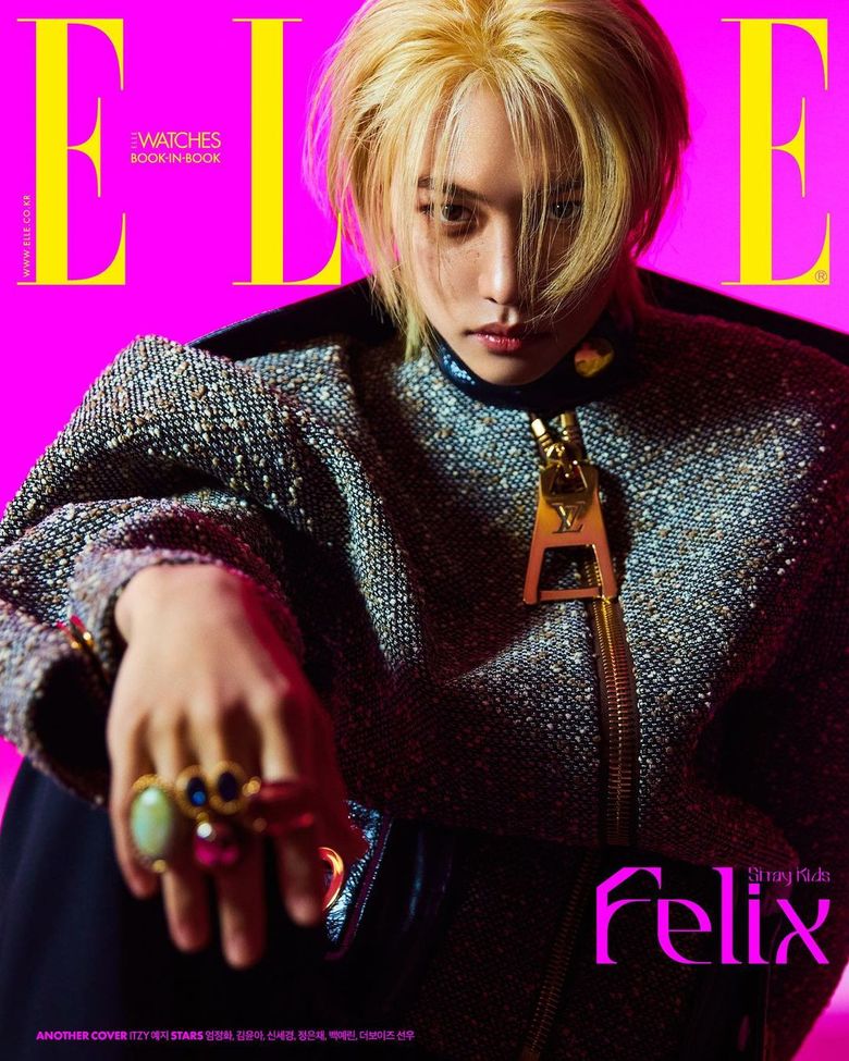 Stray Kids’ Felix Poses For “ELLE Korea” And Leaves Everyone Speechless