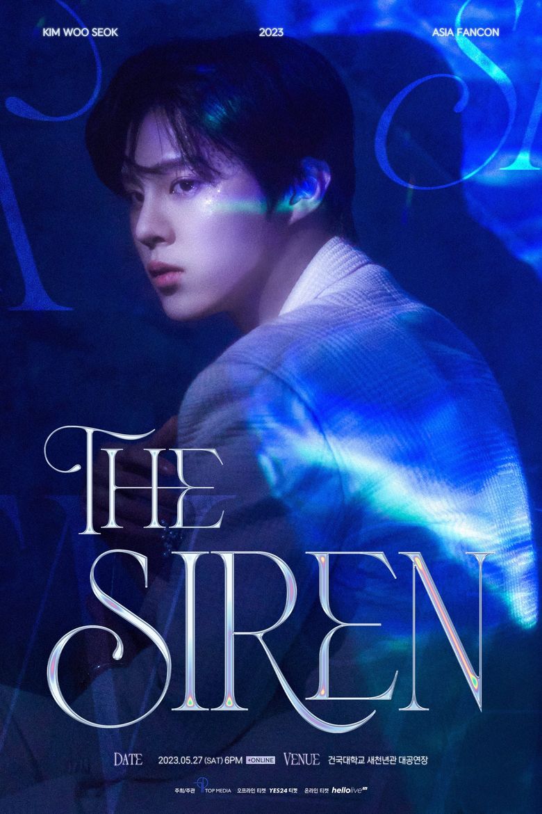     2023 Kim Woo Seok "the siren" Asia Fancon: ticket details