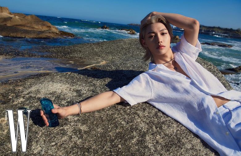 Stray Kids’ Felix Achieves The Ultimate Summer Vibe On Photoshoot With “W Korea”