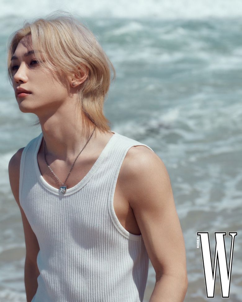 Stray Kids’ Felix Achieves The Ultimate Summer Vibe On Photoshoot With “W Korea”