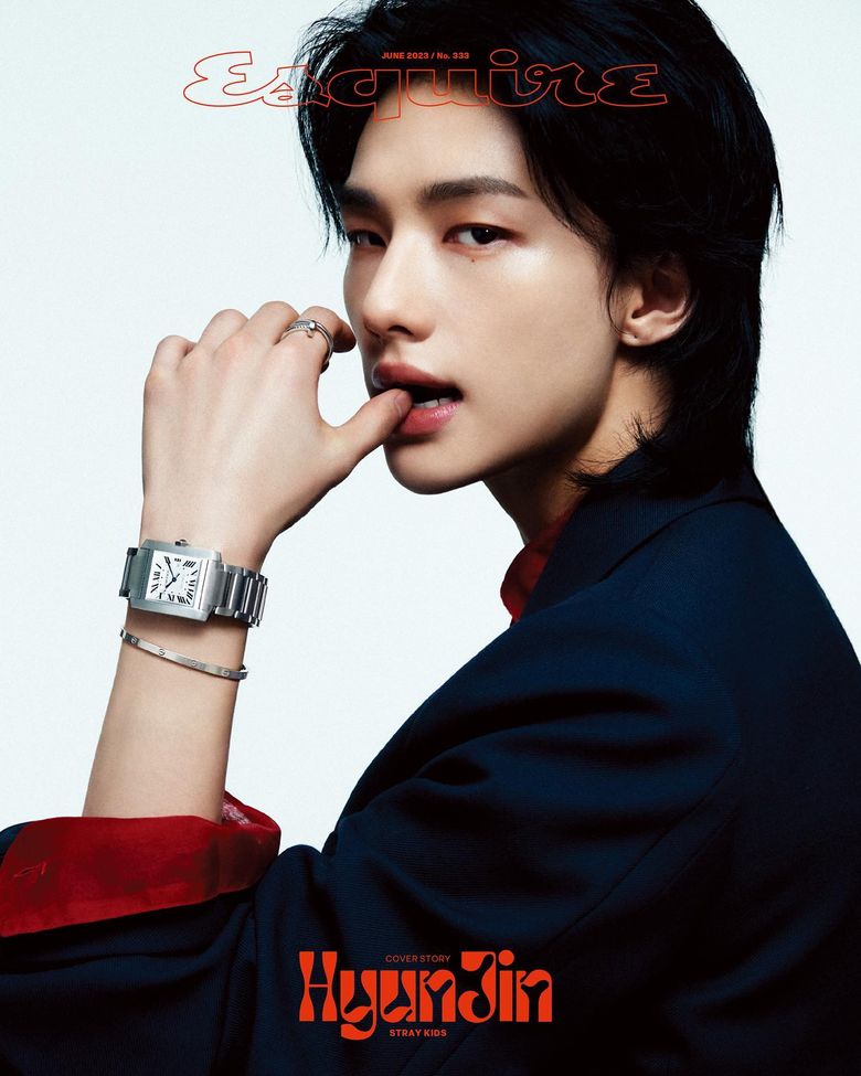 Stray Kids’ HyunJin Shows Off His Stunning Visuals Through “Esquire Korea”