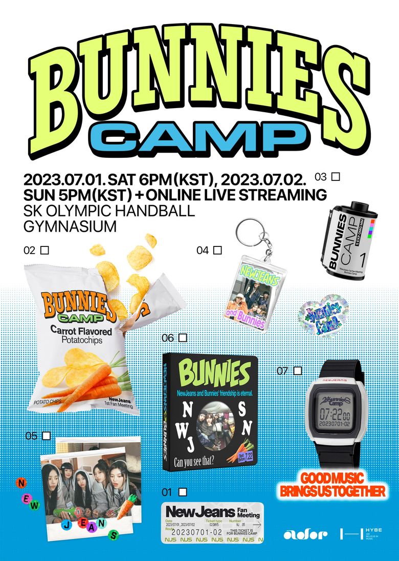 NewJeans “Bunnies Camp” 1st Fan Meeting: Ticket Details