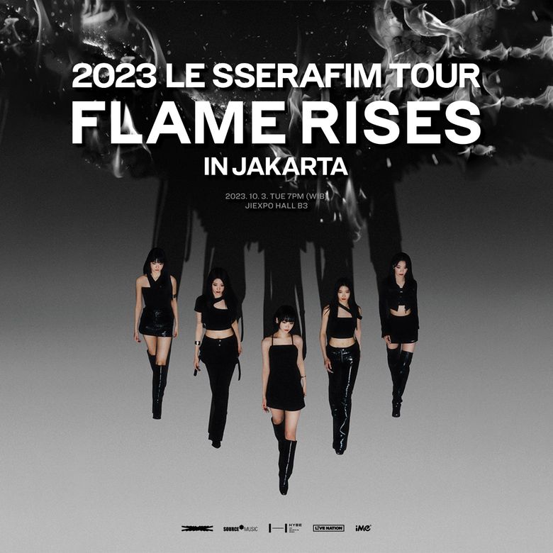  2023 LE SSERAFIM “FLAME RISES” Tour: Ticket Details