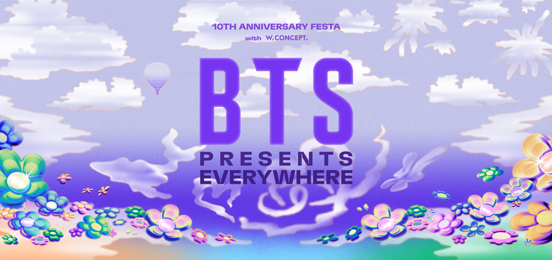 BTS Collaborates With W Concept To Commemorate Their 10th Anniversary