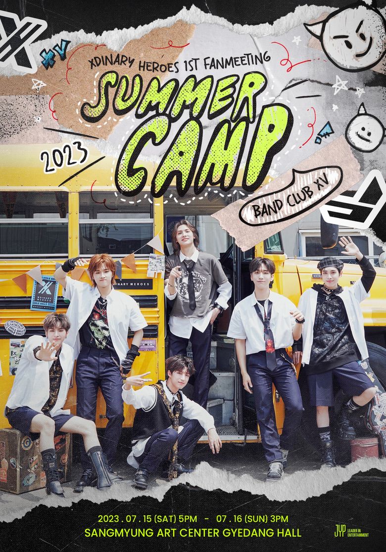  2023 Xdinary Heroes “BAND CLUB XV: 2023 SUMMER CAMP” 1st Fanmeeting: Ticket Details