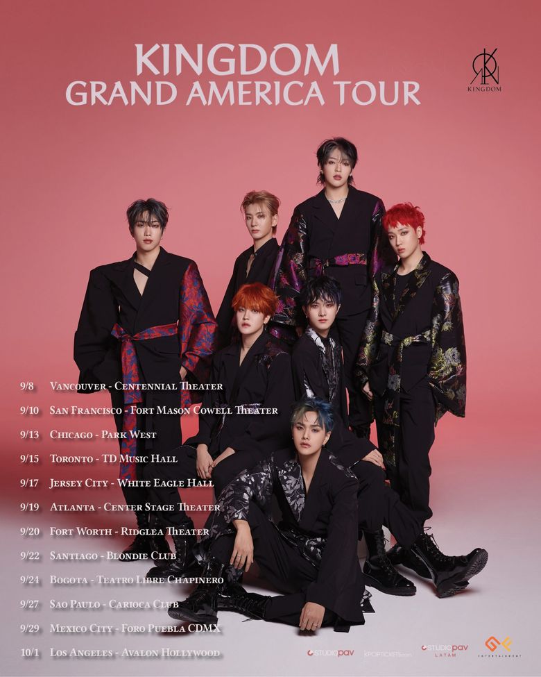 KINGDOM Is Set To Go Across North And Latin America For Their “KINGDOM Grand America Tour”