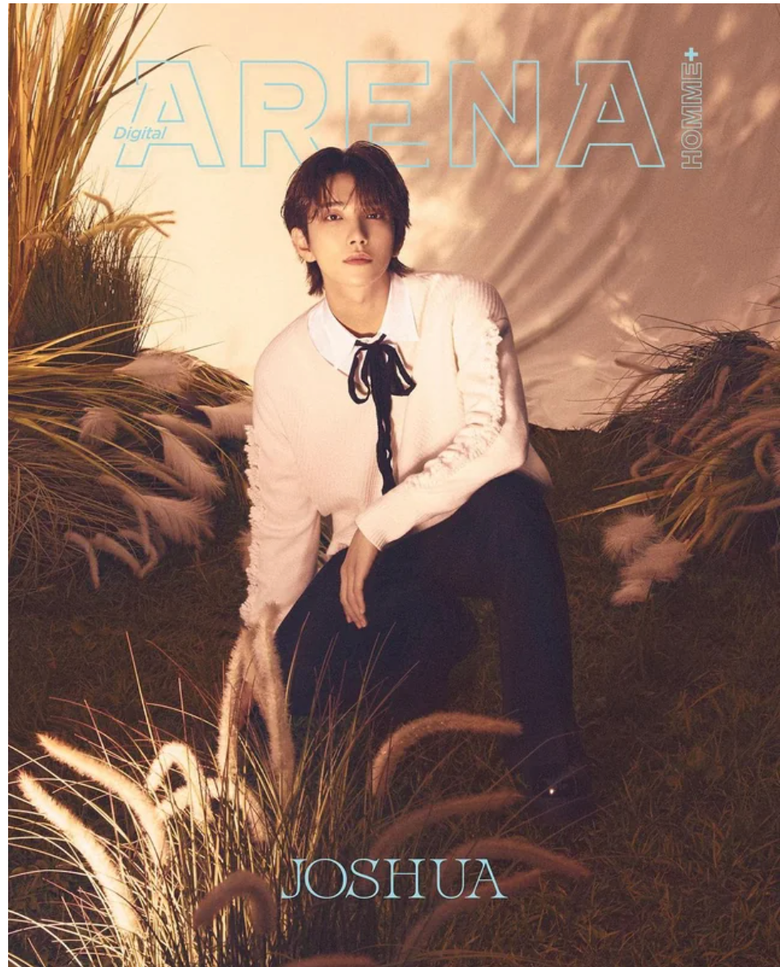 SEVENTEEN’s Joshua Stuns In Perfect Autumn Pictorials With “ARENA HOMME+ Korea” For The September 2023 Issue