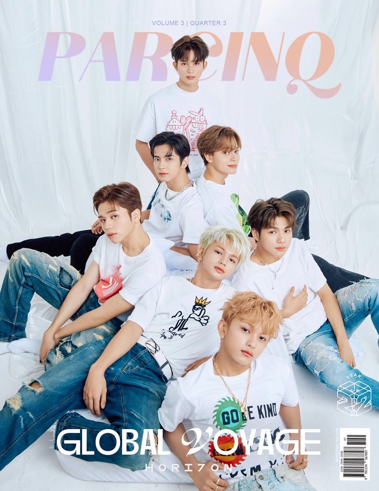 Global Pop Group HORI7ON Shines In “PARCINQ” Magazine’s “The IT Boys Issue”