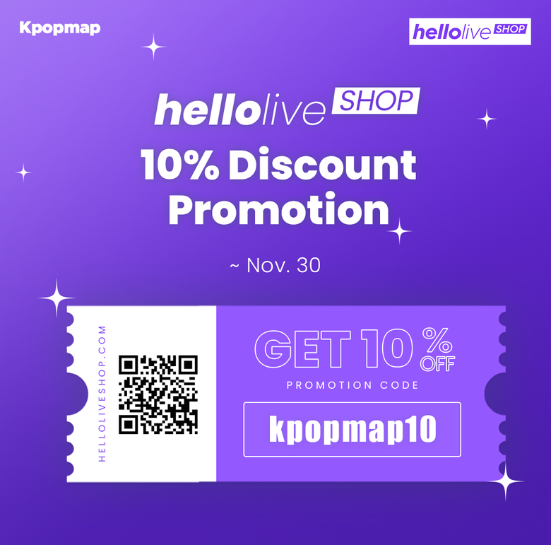 hellolive Shop 10% Discount Promotion