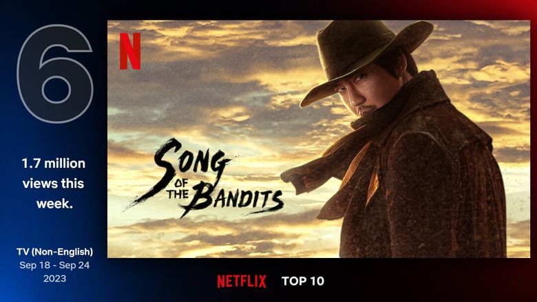 [UPDATED] K-Drama "Song Of The Bandits" Is Currently The 6th Most Popular TV Show On Netflix Worldwide
