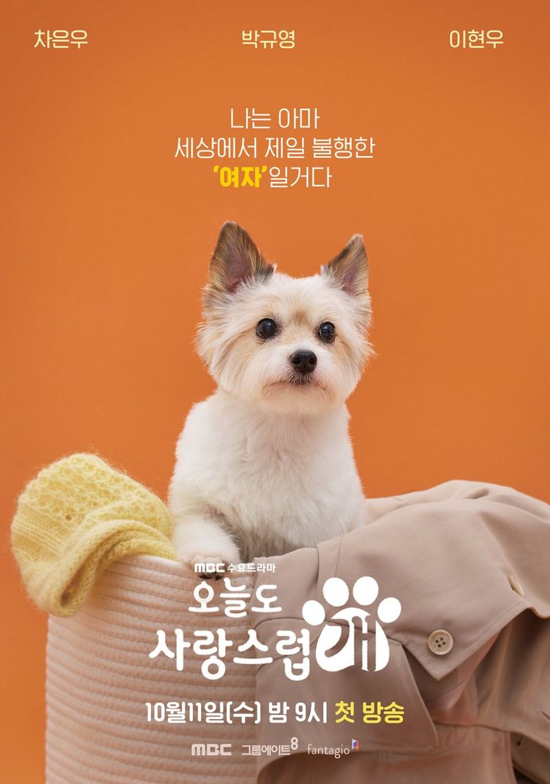Astro's Cha Eun-Woo Kisses a Dog in A Good Day to Be a Dog K-Drama: 'Hard  to Focus' Astro's Cha Eun-Woo Kisses a Dog in A Good Day to Be a Dog