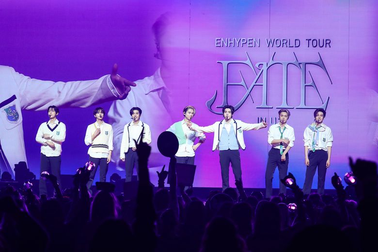 ENHYPEN Successfully Wraps Up The US Leg Of Their "FATE" World Tour
