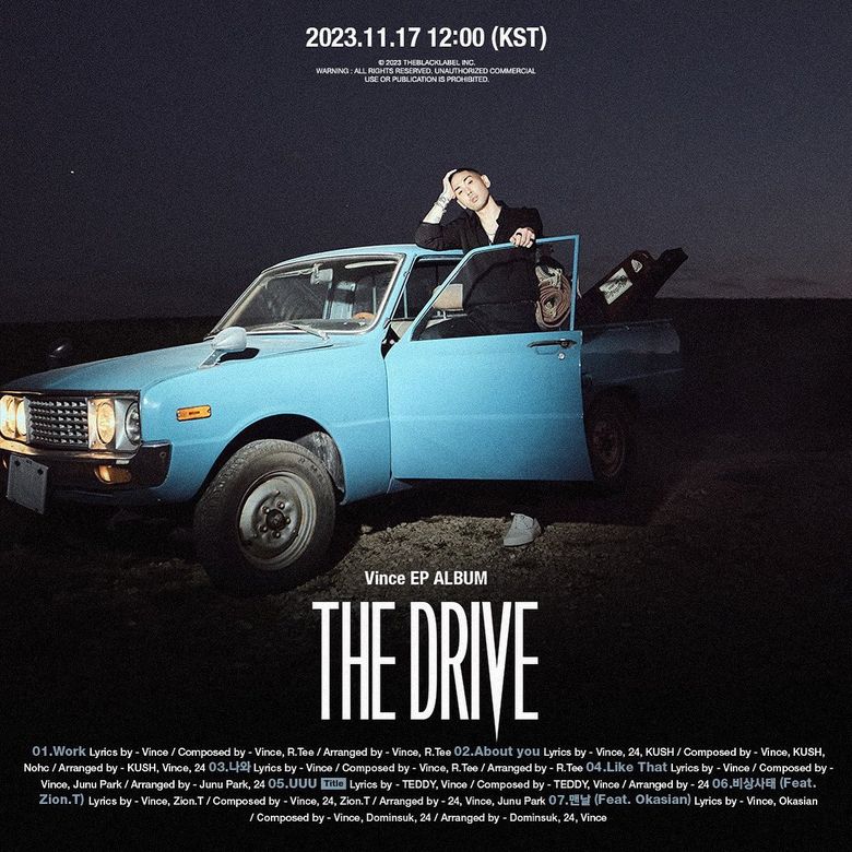 Singer-Songwriter Vince Makes His Comeback With ‘Get Out’ And Announces The Release Of His EP “The Drive”