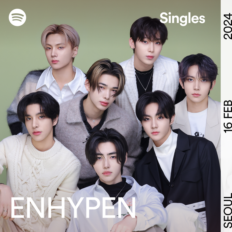 ENHYPEN Drops Spotify K-Pop ON! Single In An Ode To The Artists Who Fueled Their Passion For K-Pop
