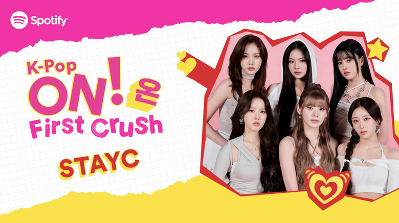 STAYC Pay Tribute To Role Models TWICE With Spotify K-Pop ON! (온) Single