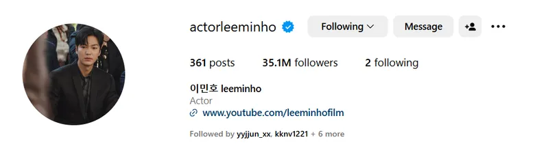 Top 40+ Most Followed Korean Actors On Instagram & 100+ Other Actors' Instagram