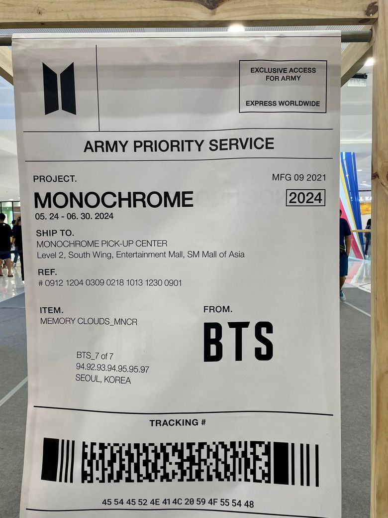 BTS ‘Pop-Up: Monochrome’ arrives in Manila