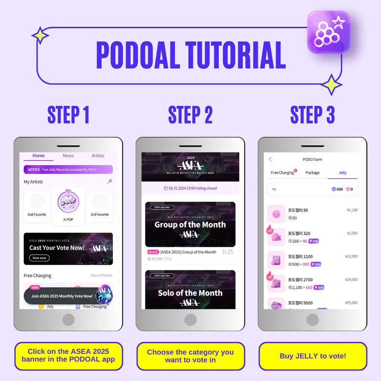 Your Complete Guide To Voting For Your Favorite K-Pop Idols At The Asia Star Entertainer Awards (ASEA) 2025 – Start Voting NOW To Make Your Faves Win