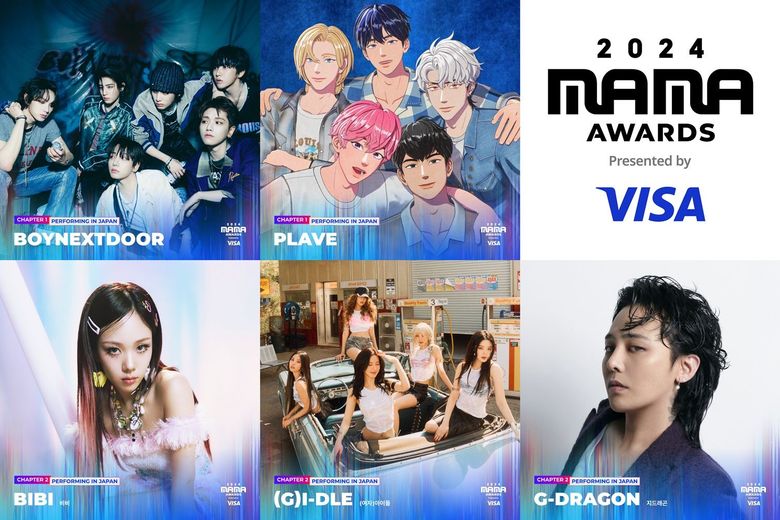 G-DRAGON’s Return At 2024 MAMA AWARDS With (G)I-DLE, BIBI & More