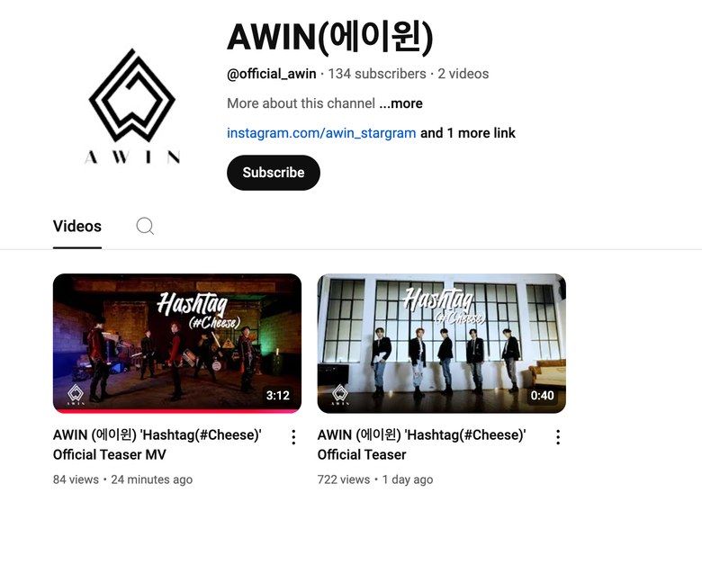 AWIN officially debuts with single album