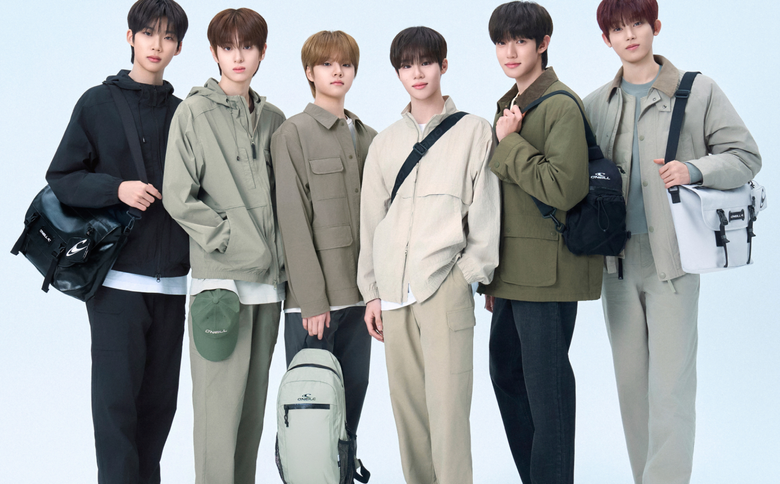 Rookie group The Wind models for O’NEILL