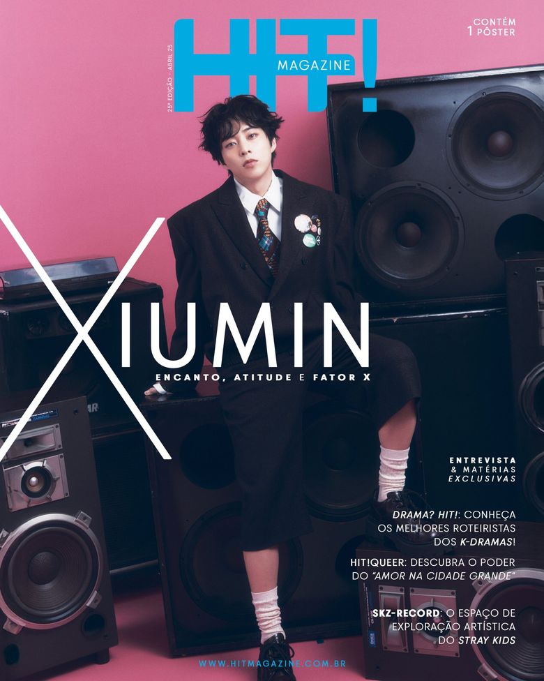 XiuMin Graces The Cover Of HIT!Magazine’s April Edition With Exclusive Content And Collectibles