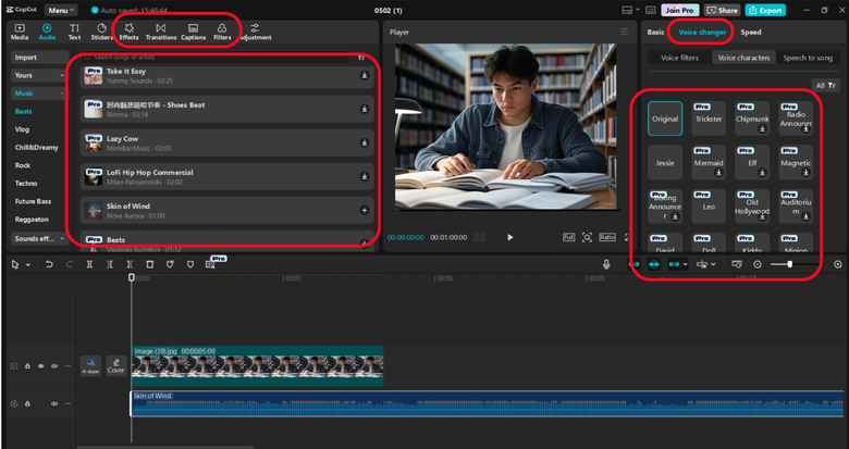 Editing Motivational Study Tip Videos With CapCut Desktop