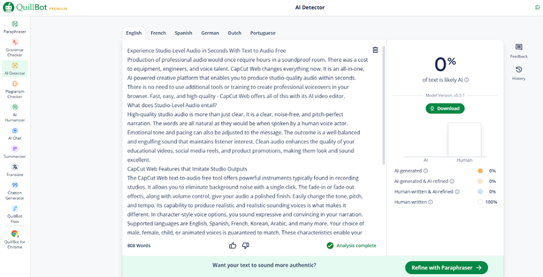 Experience Studio-Level Audio in Seconds With Text to Audio Free