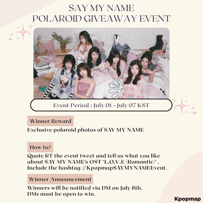 Participate In The RT Event And Receive A SAY MY NAME Exclusive Polaroid