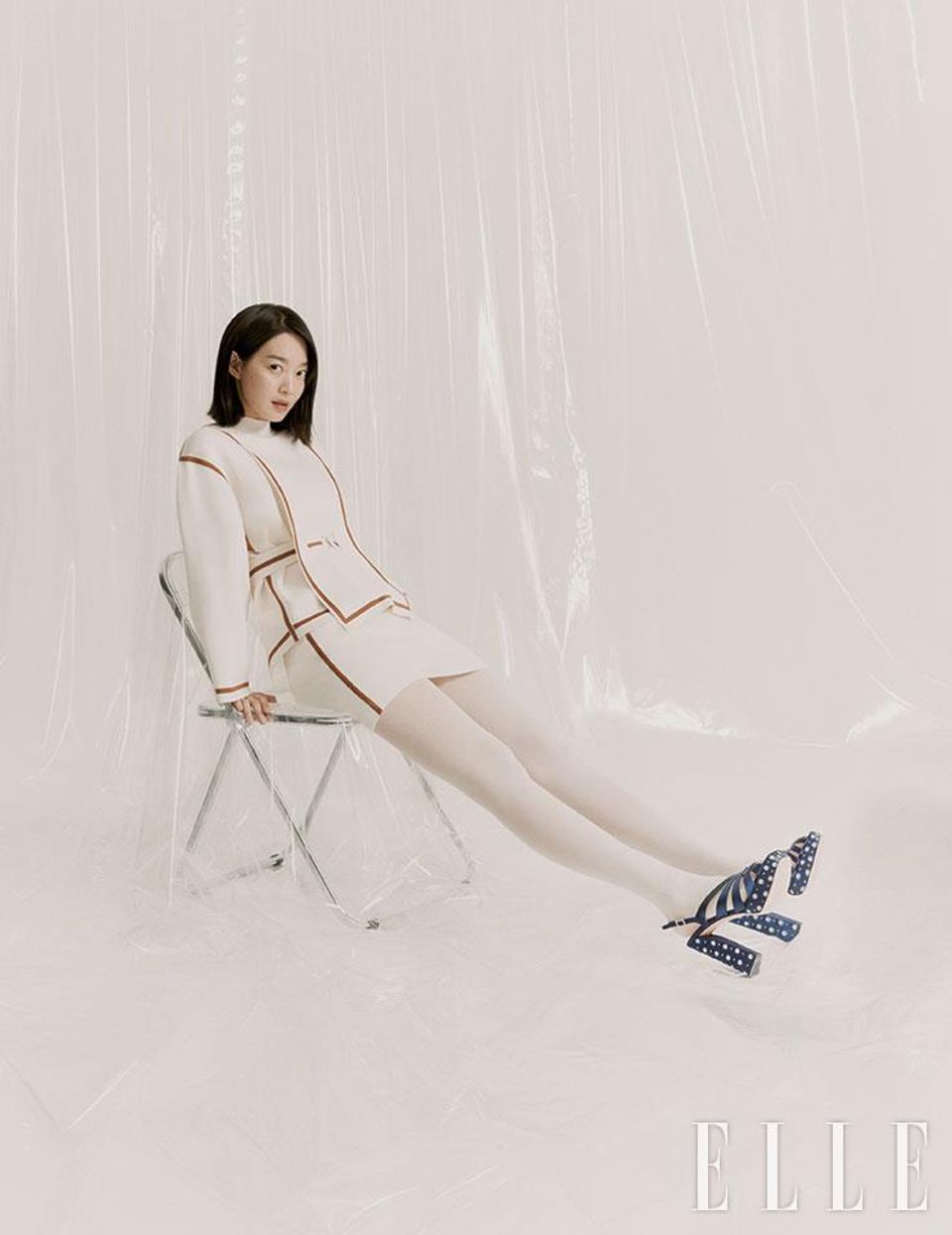 Shin Mina For Elle Korea Magazine April Issue Kpopmap