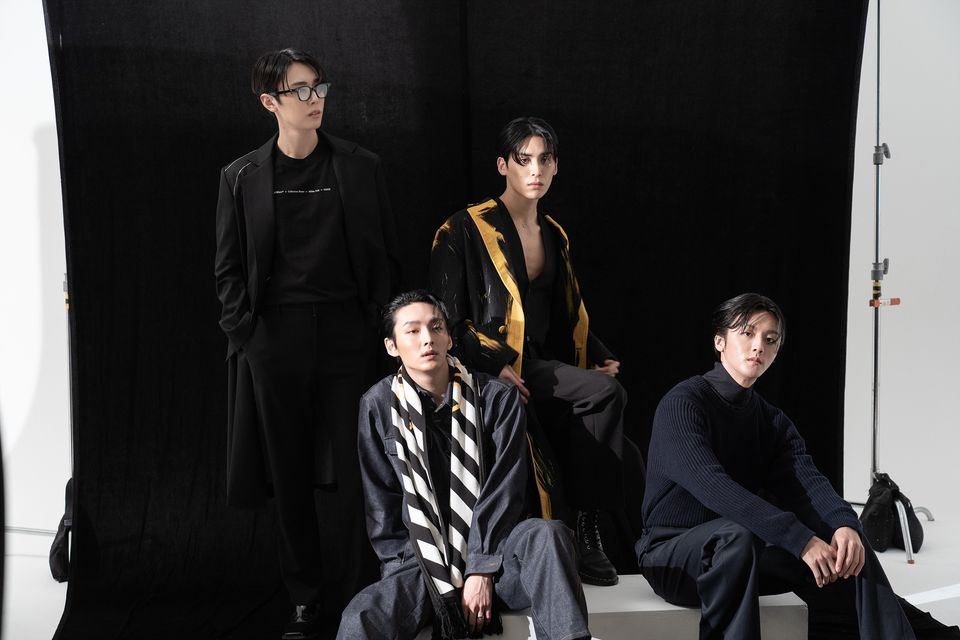 [За кадром] Ёнбин, Джэюн, Тэян и Зухо из SF9 для декабрьского выпуска Singles