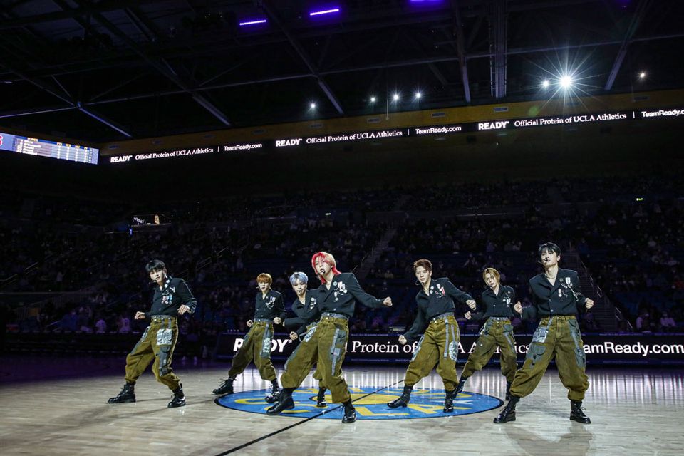 GHOST9 Perform NCAA Halftime Show Photos Kpopmap