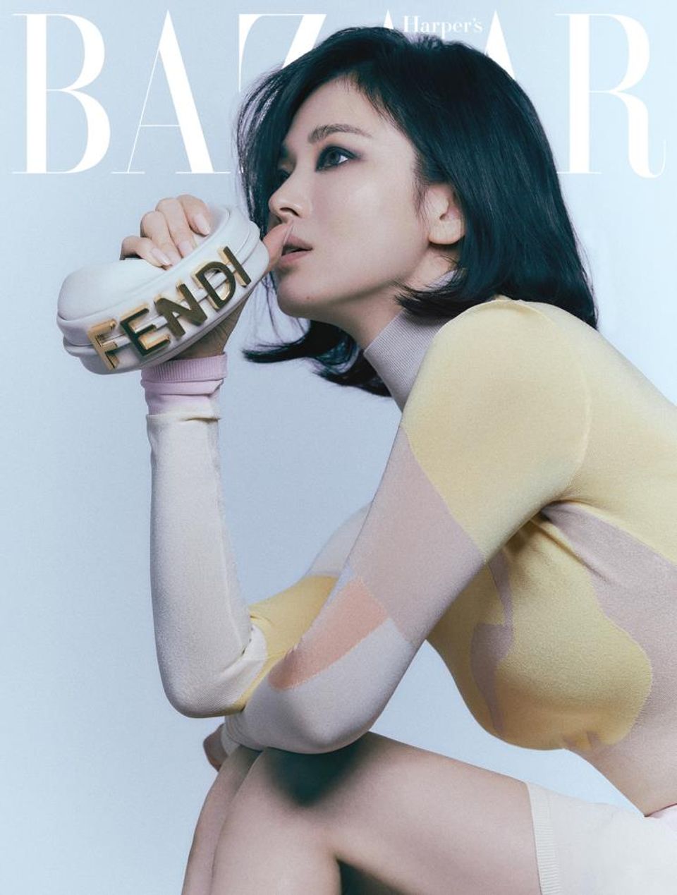 Song HyeKyo For Harper's BAZAAR Korea Magazine March Issue - Kpopmap